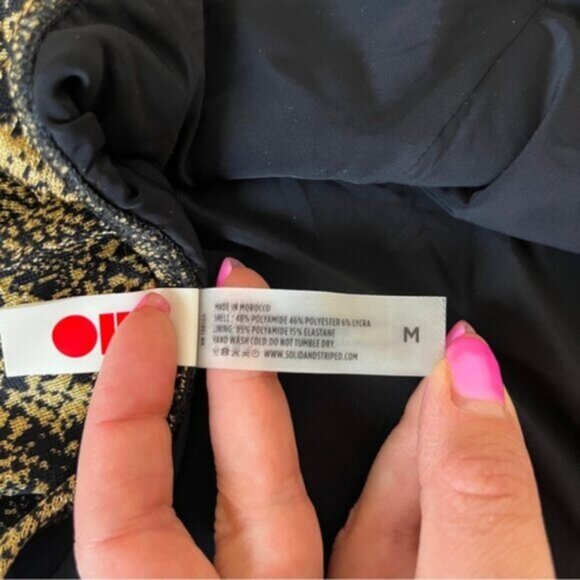 Solid & Striped The Anne-Marie One Piece Snake Knit - Picture 8 of 9